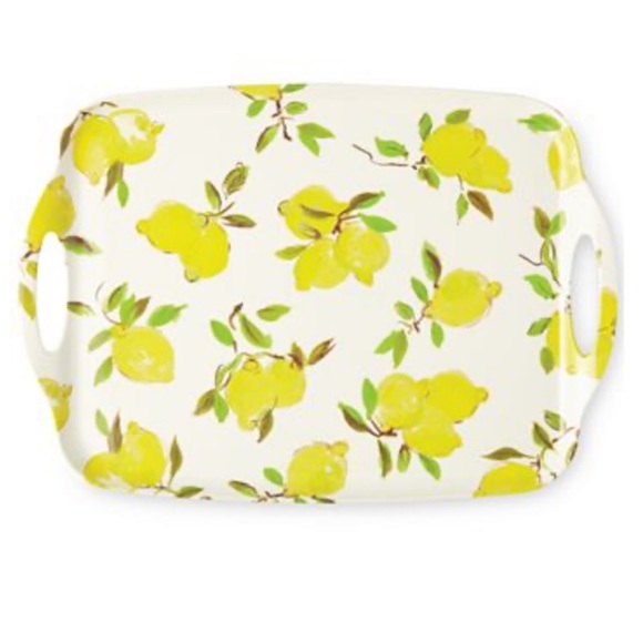 kate spade Other - KATE SPADE 🍋 Lemon Melamine Serving Tray 🍋 NWT